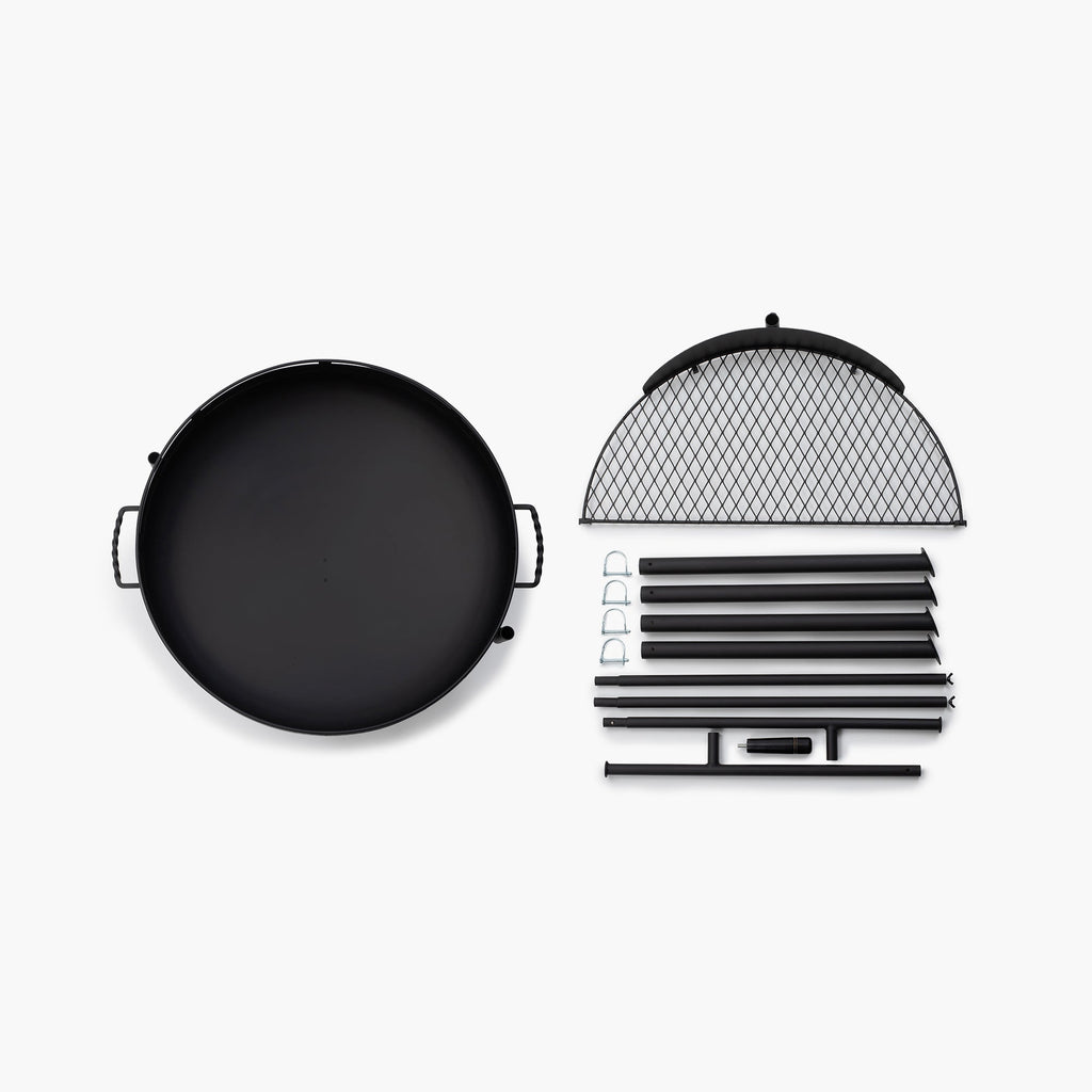 Cowboy Fire Pit Grill - 30" - Paranoid Ranch