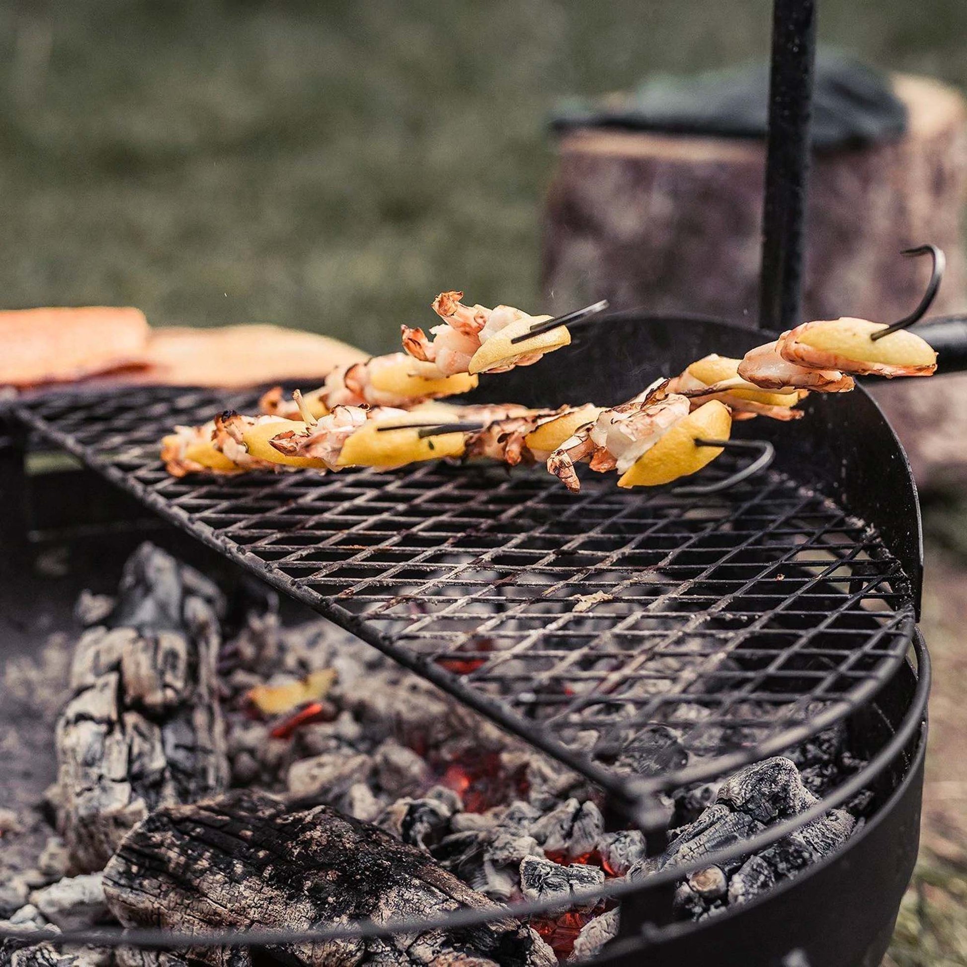 Cowboy Fire Pit Grill Grate - Paranoid Ranch