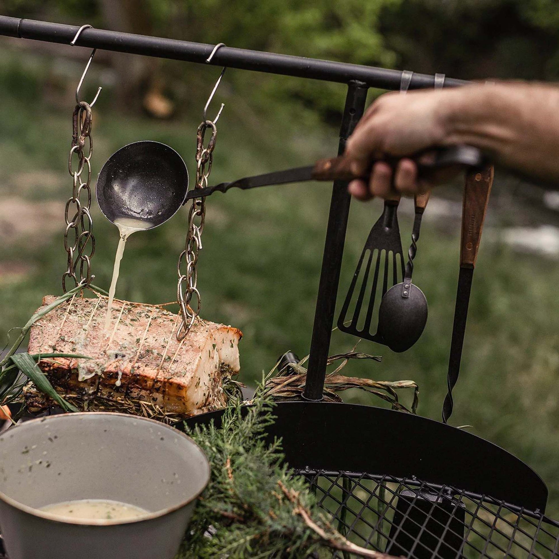 Cowboy Grill Ladle - Paranoid Ranch