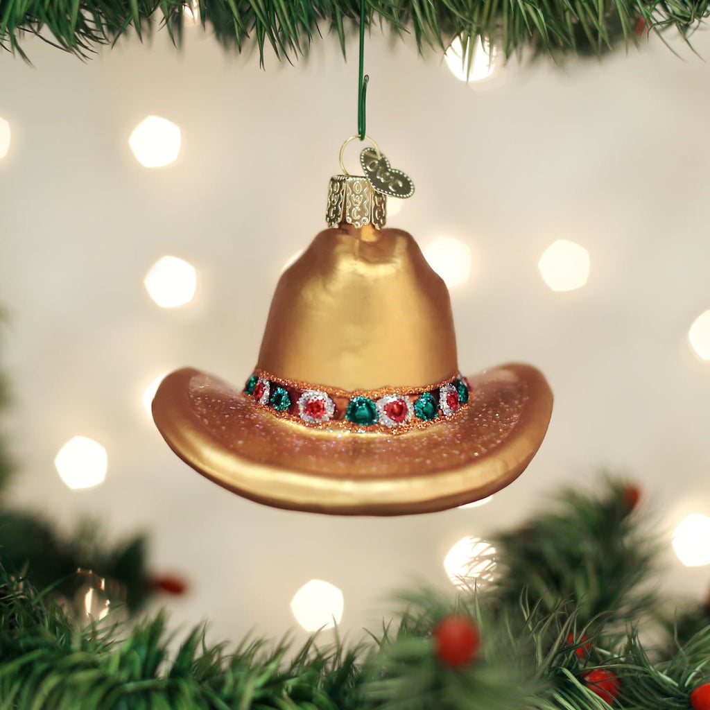 Cowboy Hat Ornament - Paranoid Ranch