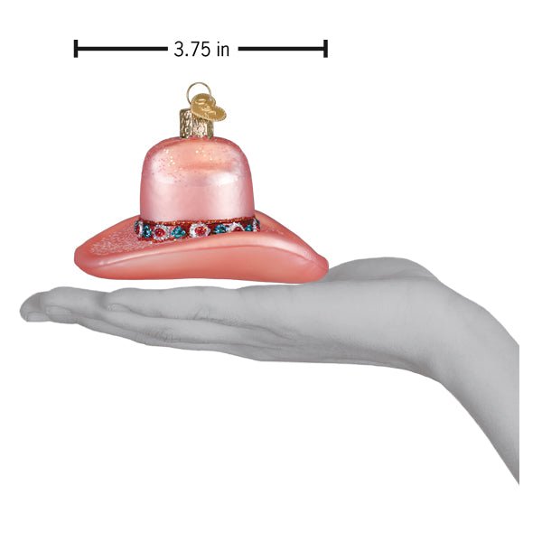 Cowgirl Hat Ornament - Paranoid Ranch