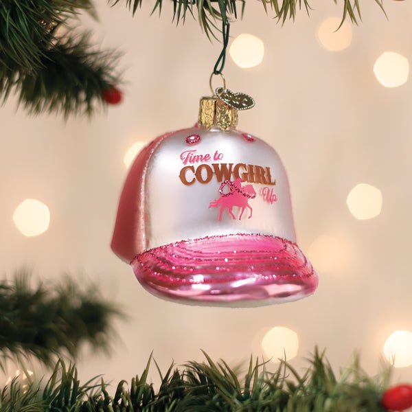 Cowgirl Trucker Cap Ornament - Paranoid Ranch