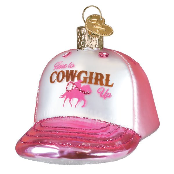 Cowgirl Trucker Cap Ornament - Paranoid Ranch