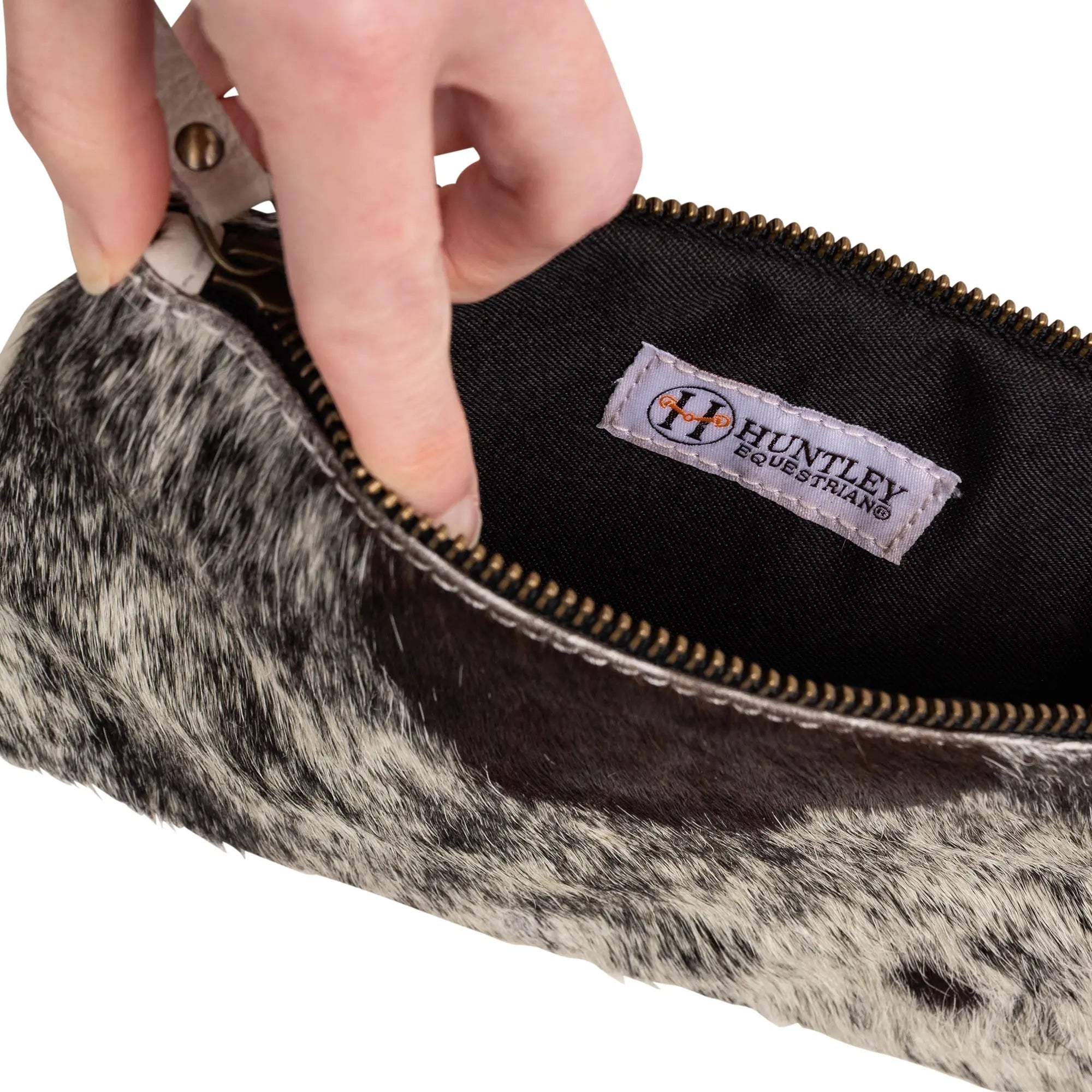 Cowhide Wristlet Handbag - Paranoid Ranch
