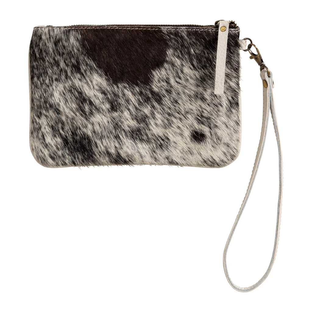 Cowhide Wristlet Handbag - Paranoid Ranch
