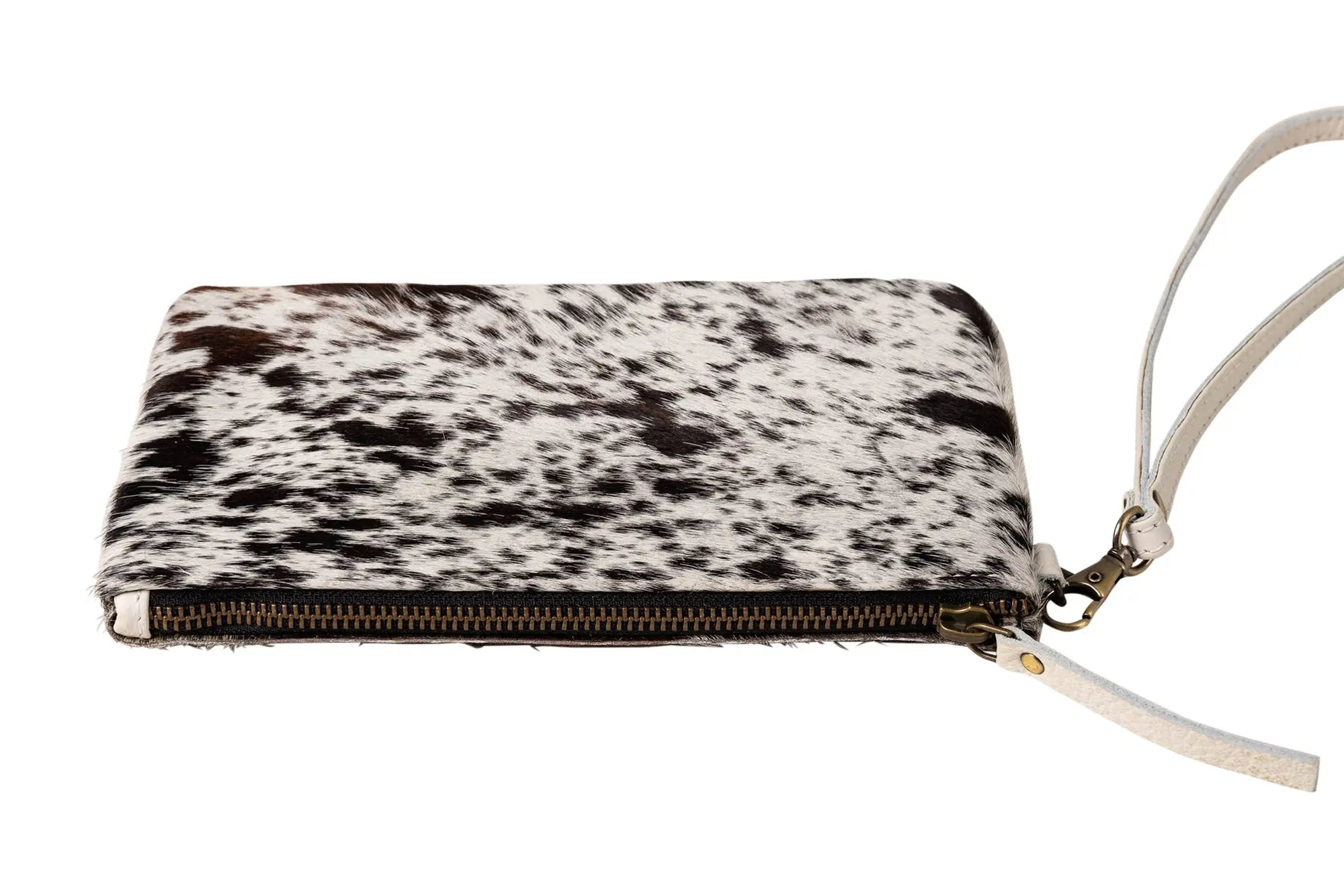 Cowhide Wristlet Handbag - Paranoid Ranch