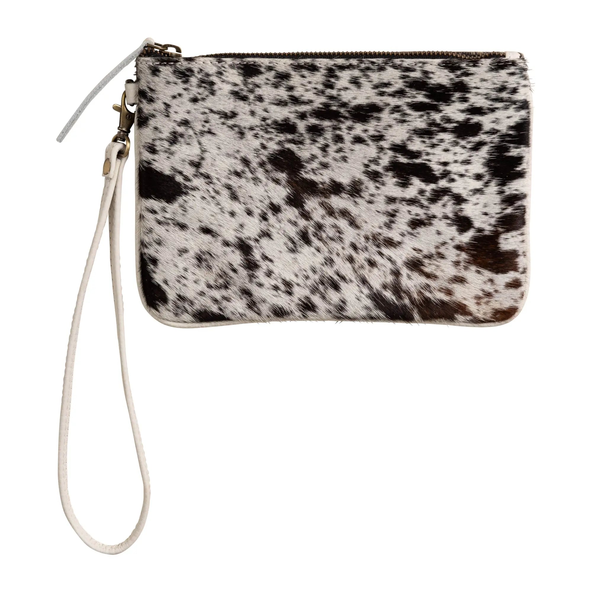 Cowhide Wristlet Handbag - Paranoid Ranch