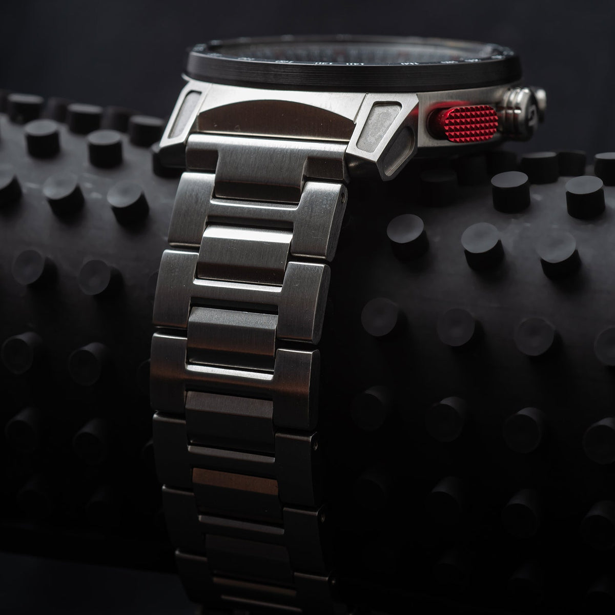 CR-01 - Chrono Watch with Metal Bracelet - Paranoid Ranch