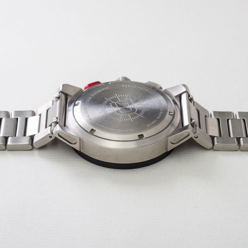 CR-01 - Chrono Watch with Metal Bracelet - Paranoid Ranch