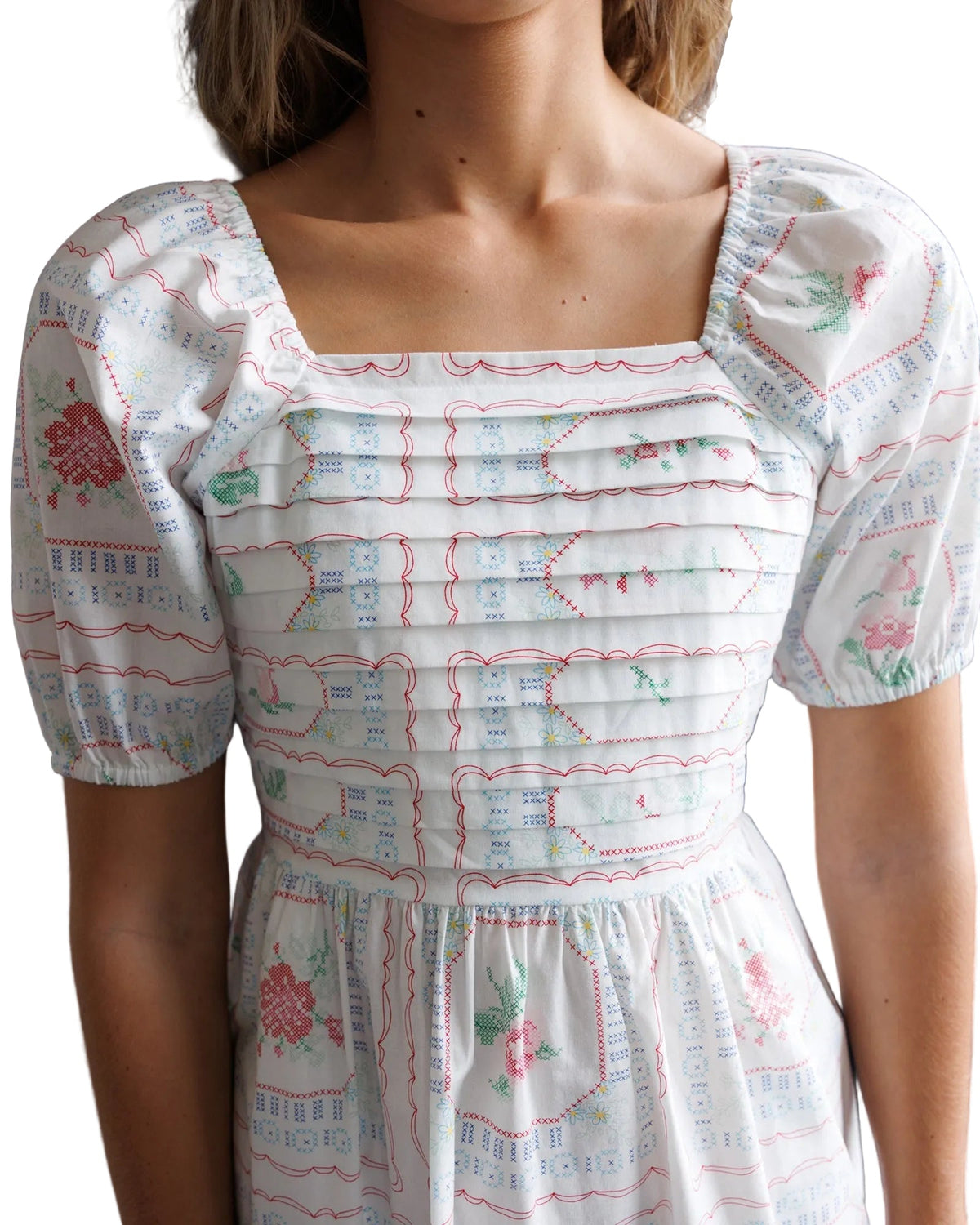 Cross Stitch Crochet Dress - Paranoid Ranch