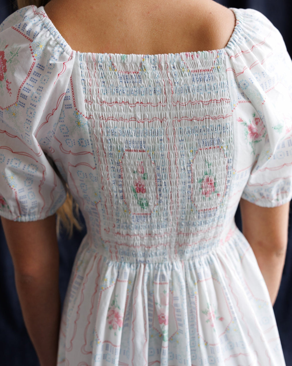 Cross Stitch Crochet Dress - Paranoid Ranch