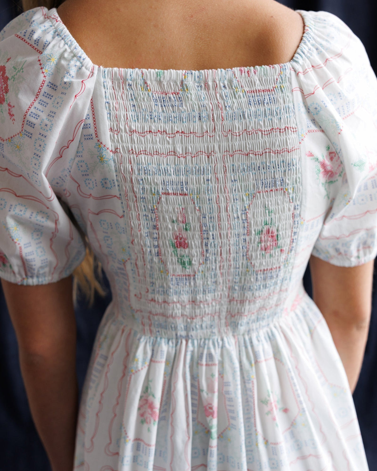 Cross Stitch Crochet Dress - Paranoid Ranch