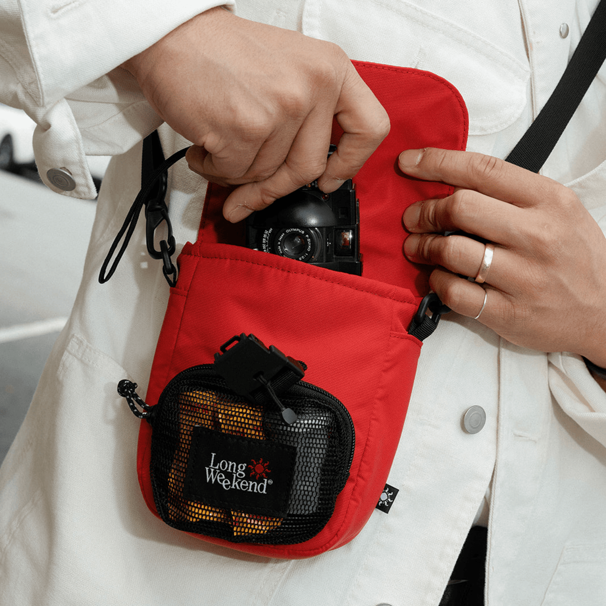 Crossbody Camera Pouch - Paranoid Ranch