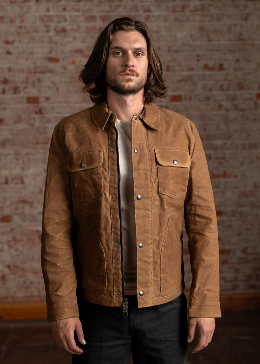 Cruiser Jacket - Raymond Waxed Canvas - Paranoid Ranch