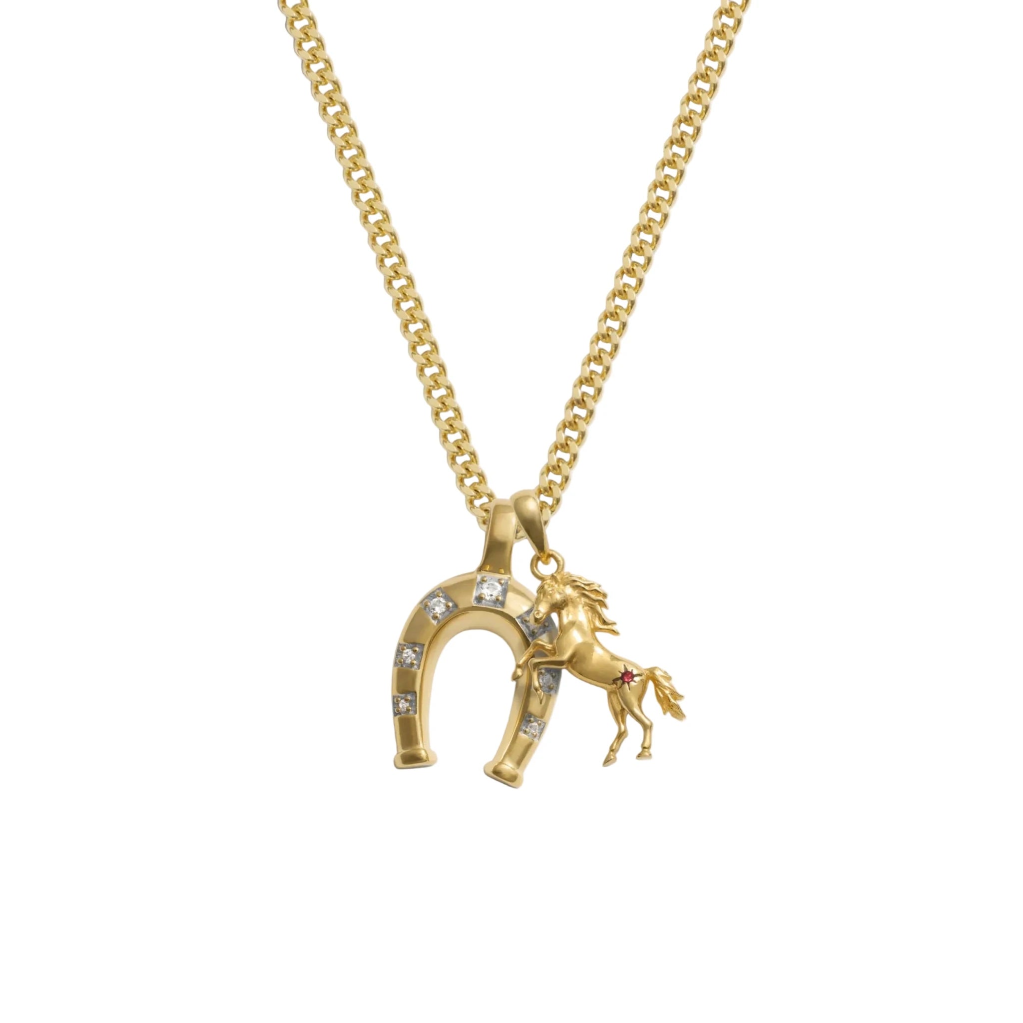 Dark Horse Necklace Set - Paranoid Ranch