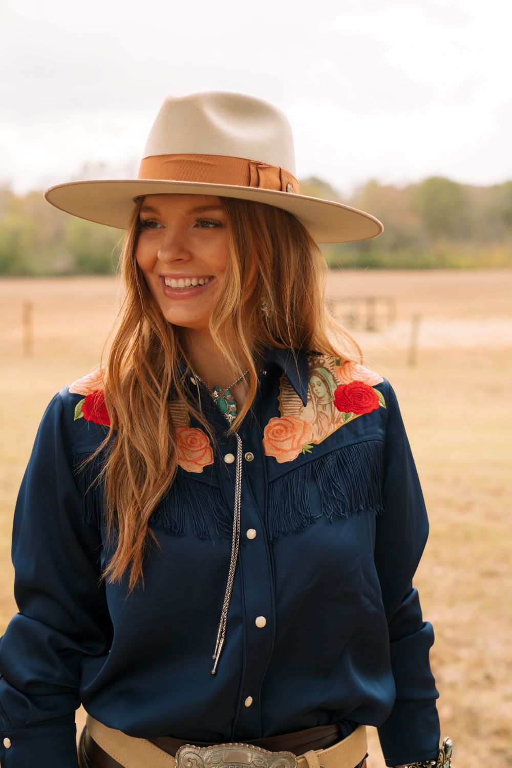 Dark Navy Button Up - Paranoid Ranch