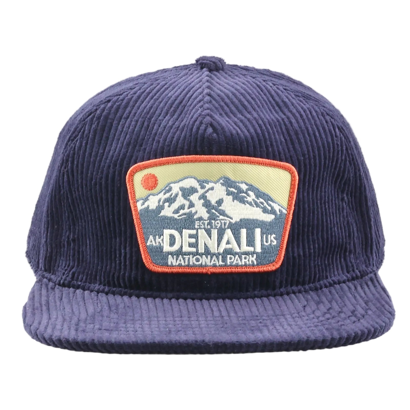 Denali National Park Patch Corduroy Cap - Paranoid Ranch