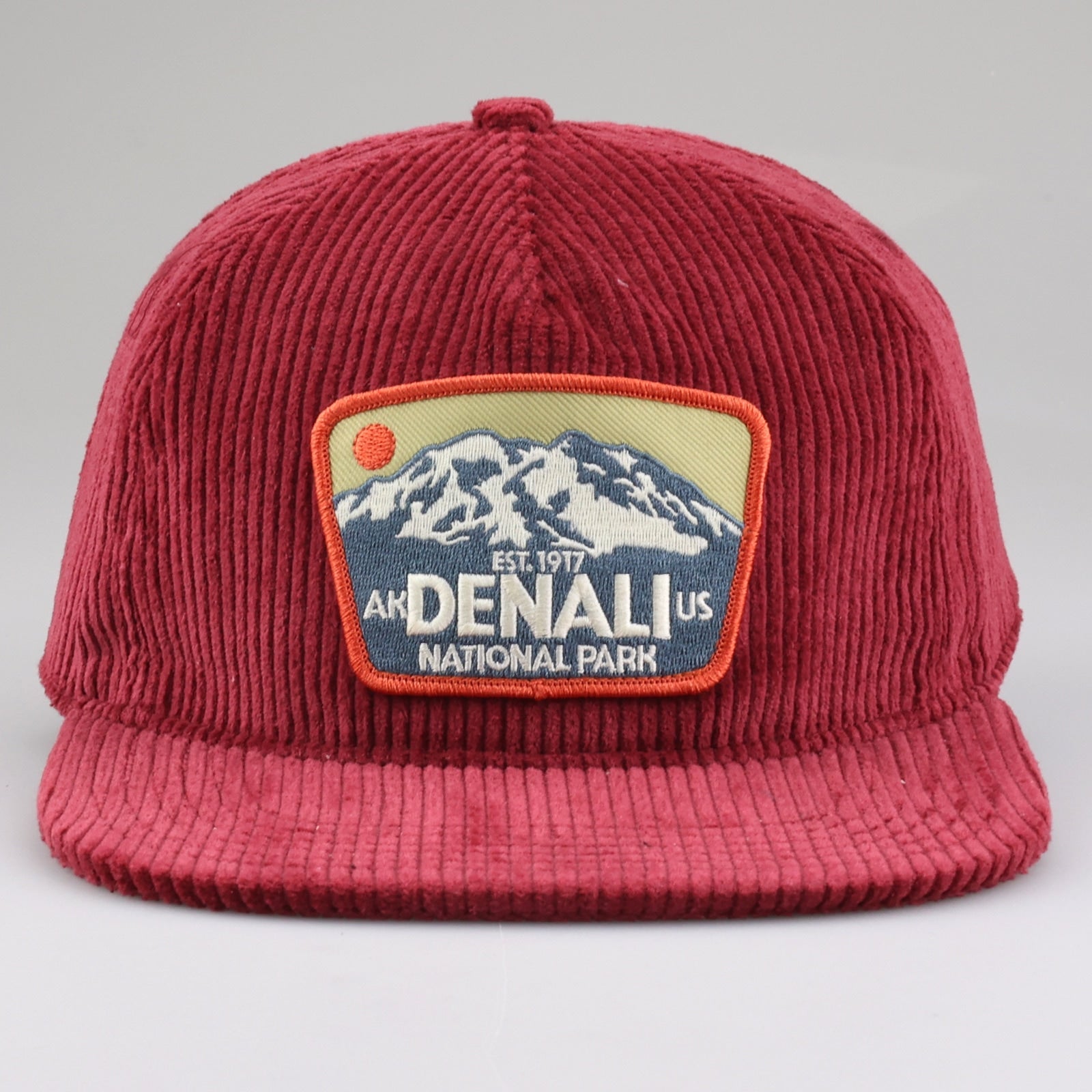 Denali National Park Patch Corduroy Cap - Paranoid Ranch