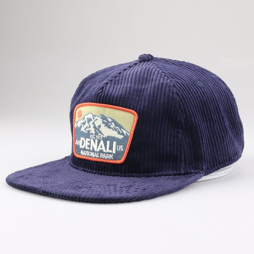 Denali National Park Patch Corduroy Cap - Paranoid Ranch