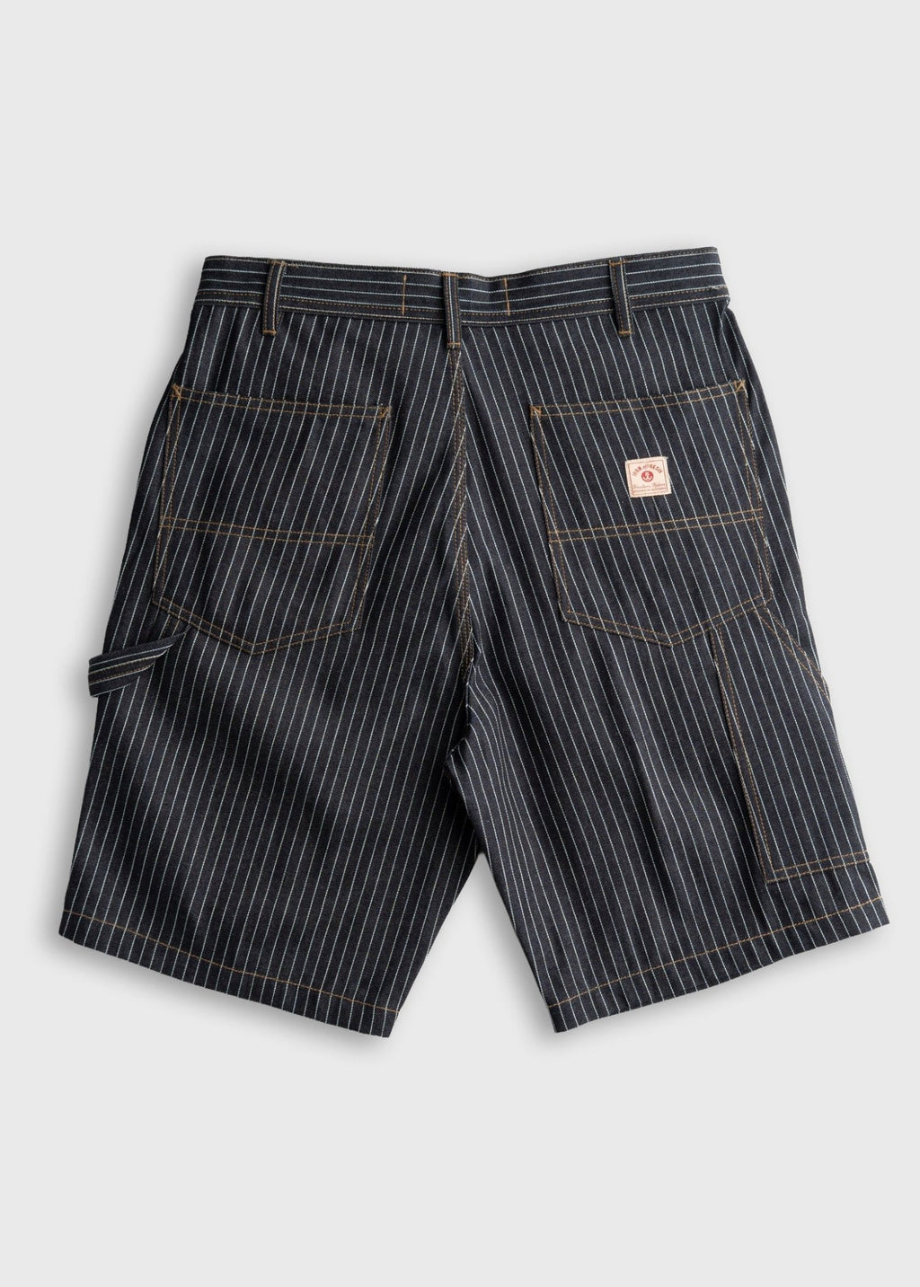 Dennis Striped Denim Short - Paranoid Ranch