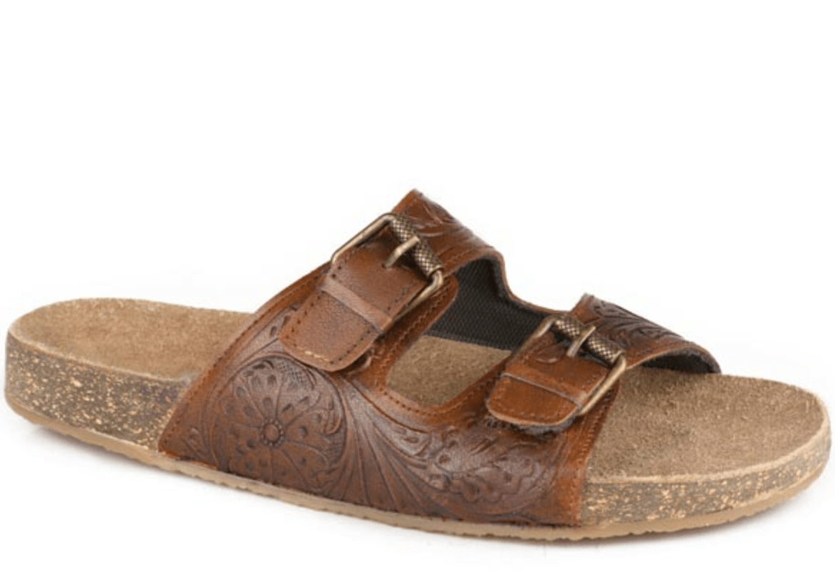 Desiree Tooled Sandal - Paranoid Ranch