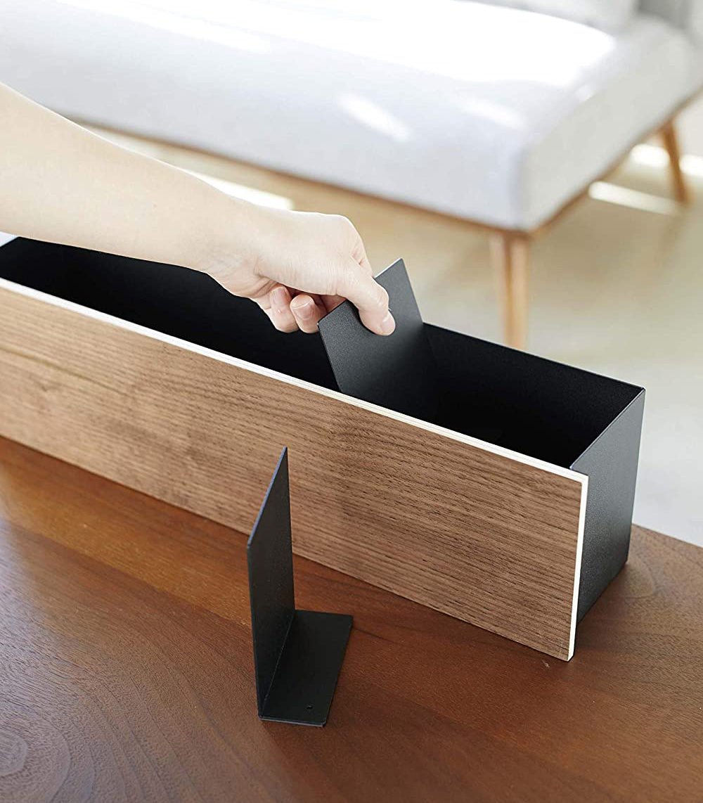 Desk Organizer - Large - Steel + Wood - Paranoid Ranch