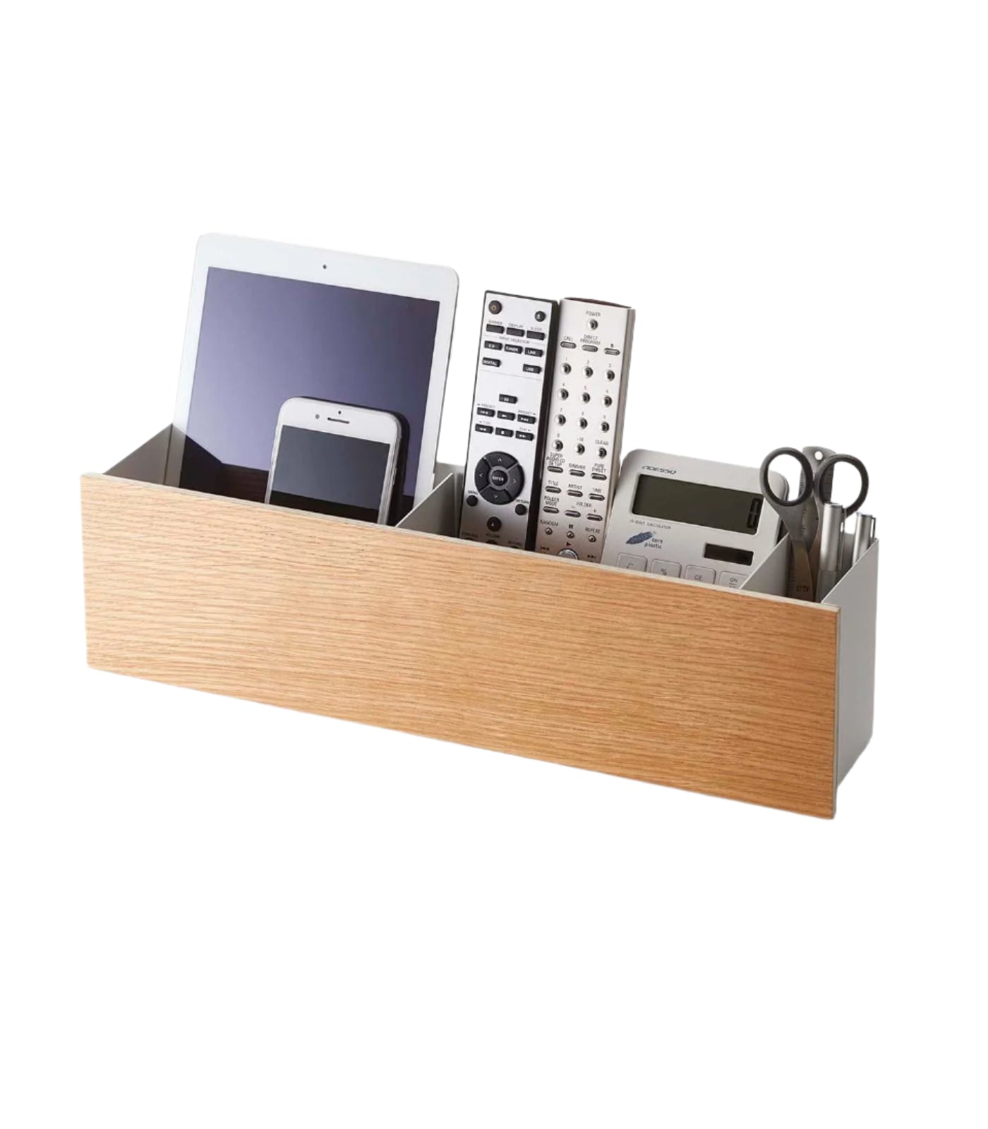 Desk Organizer - Large - Steel + Wood - Paranoid Ranch