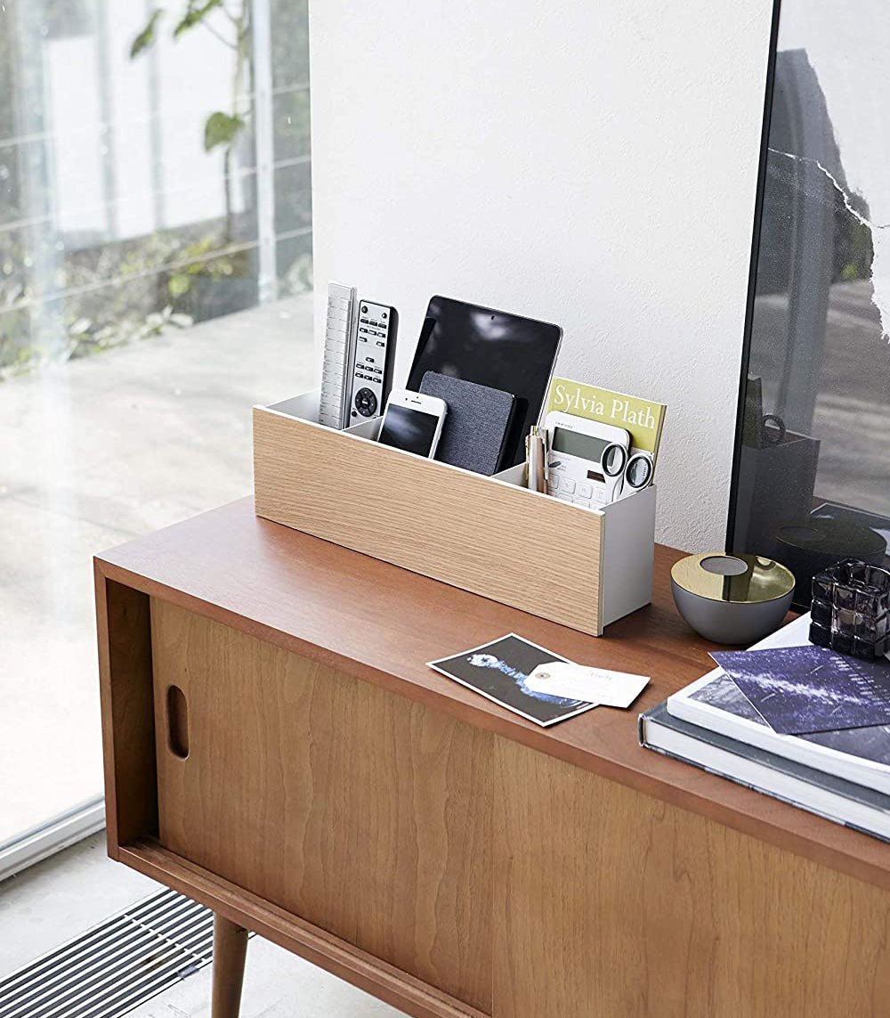 Desk Organizer - Large - Steel + Wood - Paranoid Ranch