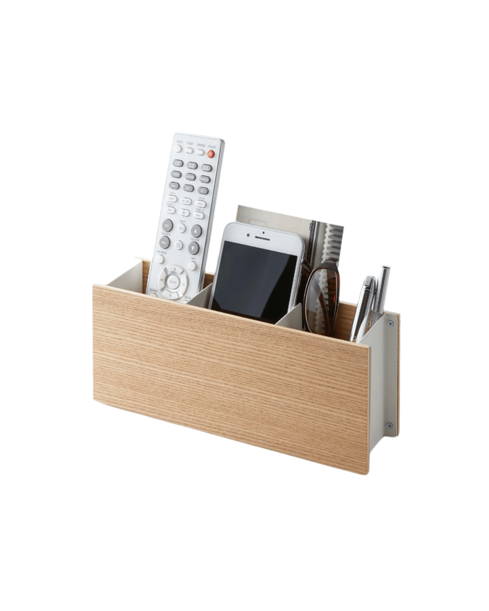Desk Organizer - Small - Steel + Wood - Paranoid Ranch