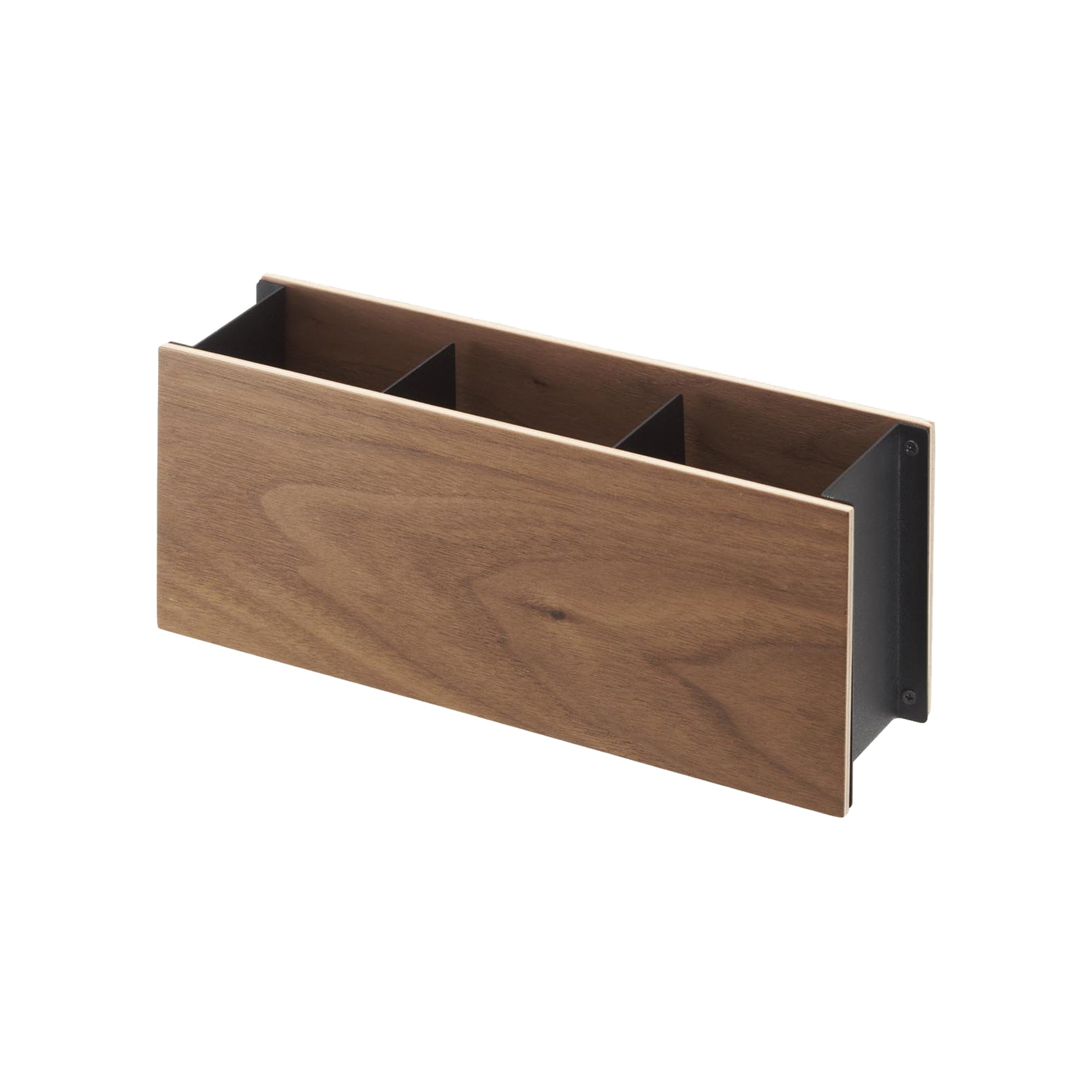 Desk Organizer - Small - Steel + Wood - Paranoid Ranch