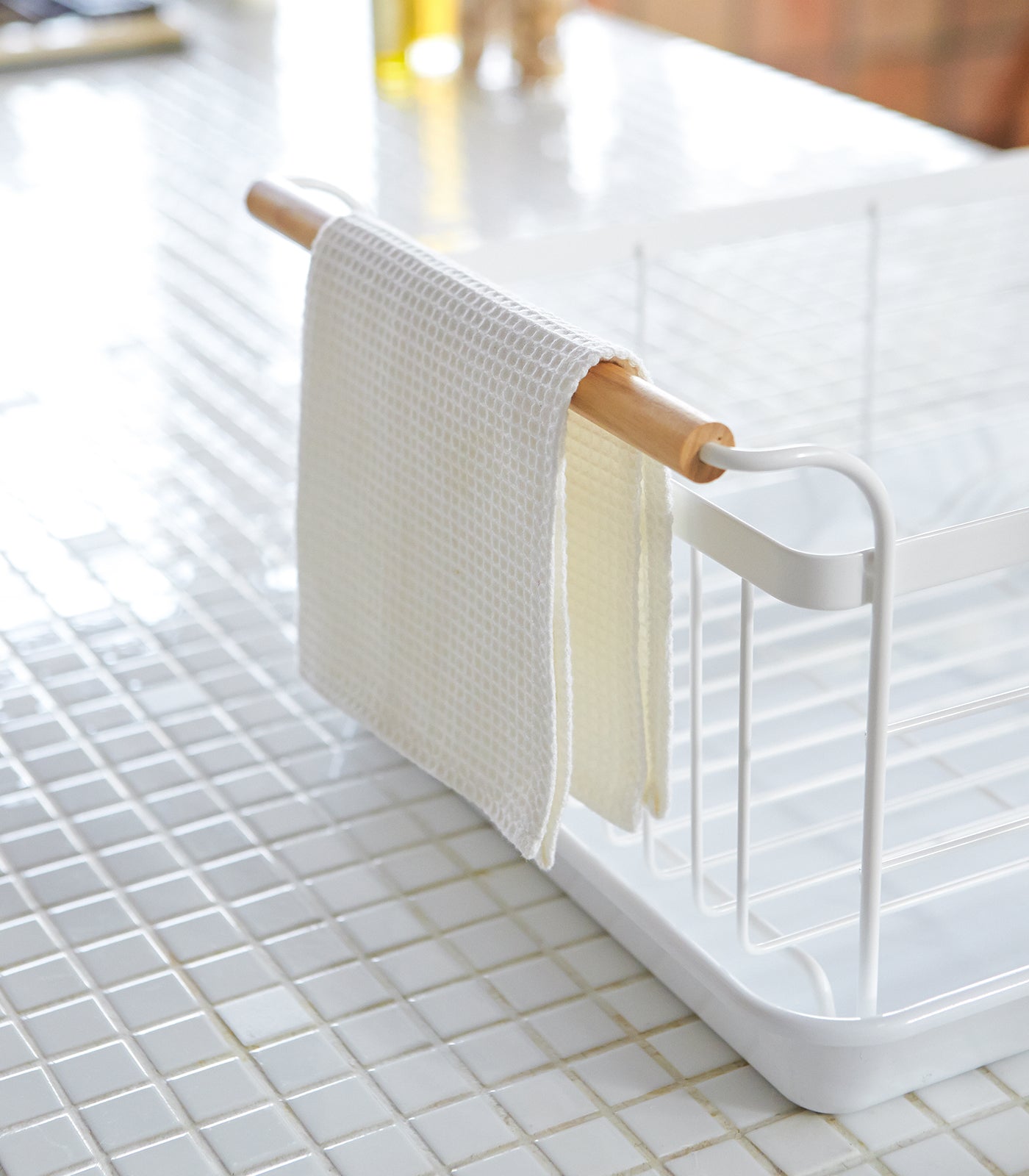 Dish Rack - Steel + Wood - Paranoid Ranch