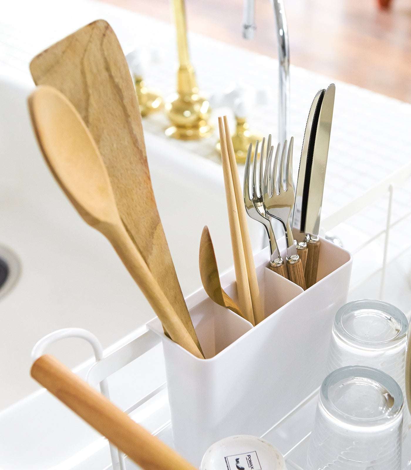 Dish Rack - Steel + Wood - Paranoid Ranch