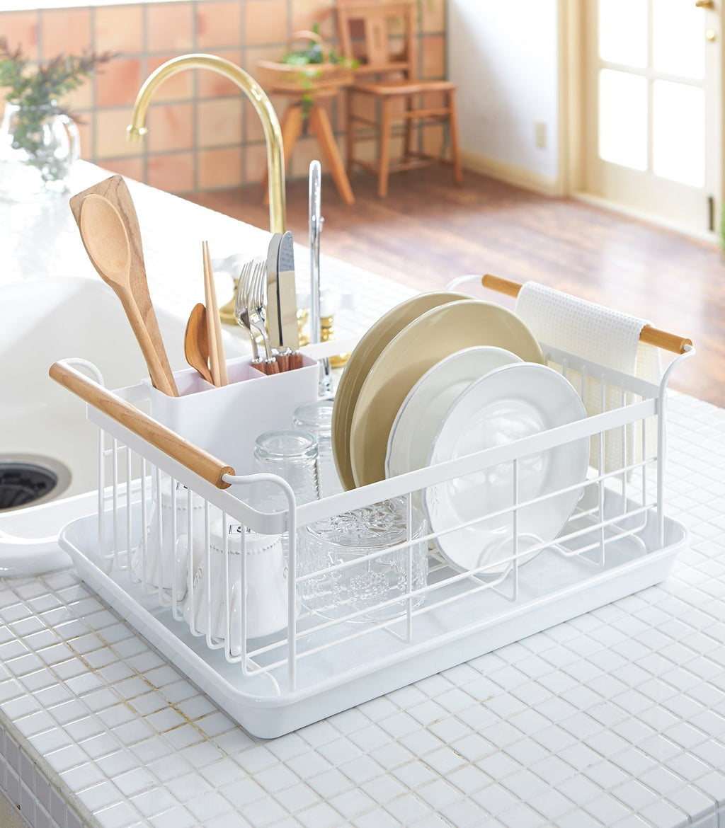 Dish Rack - Steel + Wood - Paranoid Ranch