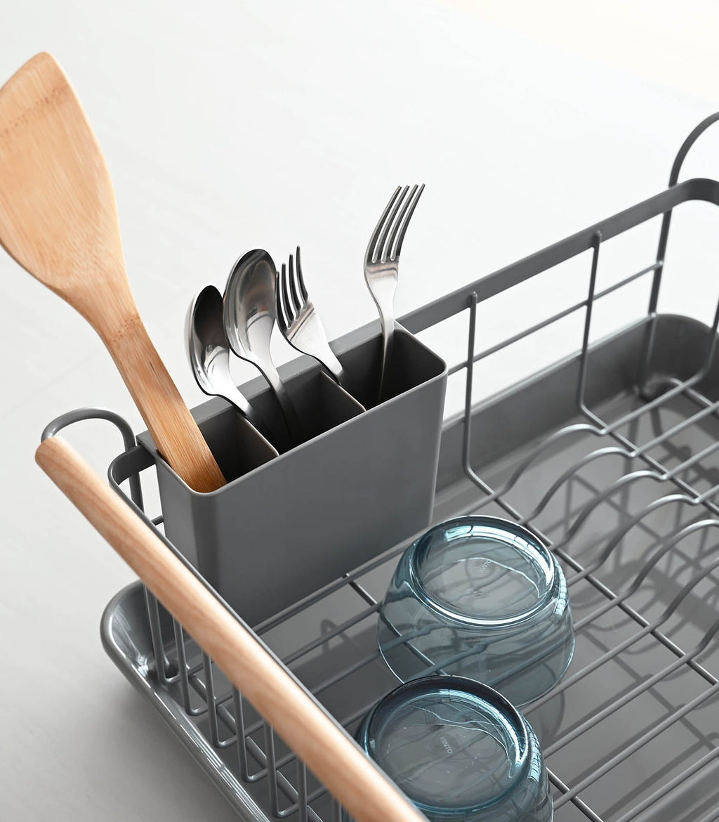 Dish Rack - Steel + Wood - Paranoid Ranch