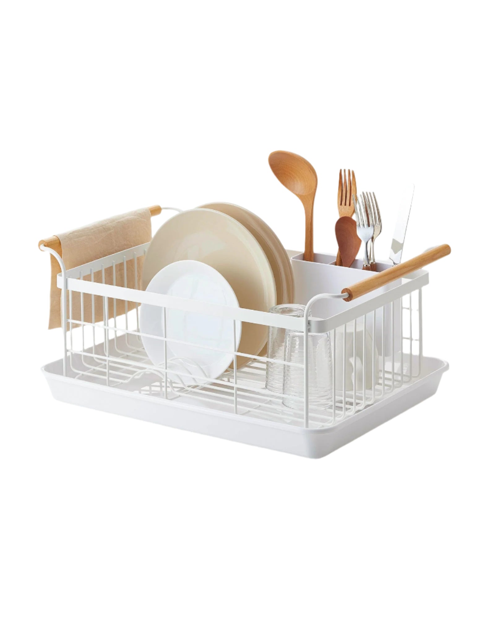 Dish Rack - Steel + Wood - Paranoid Ranch
