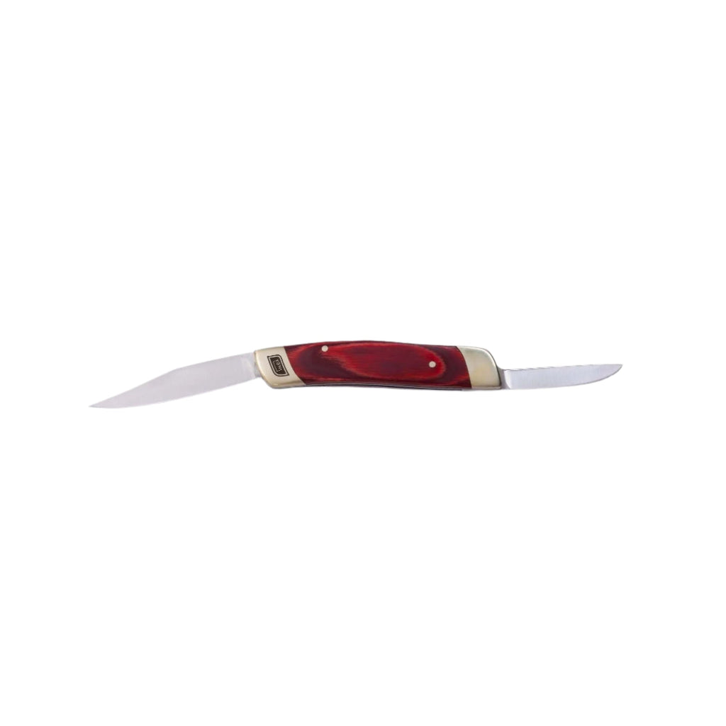Double Blade Folding Pocket Knife - Paranoid Ranch