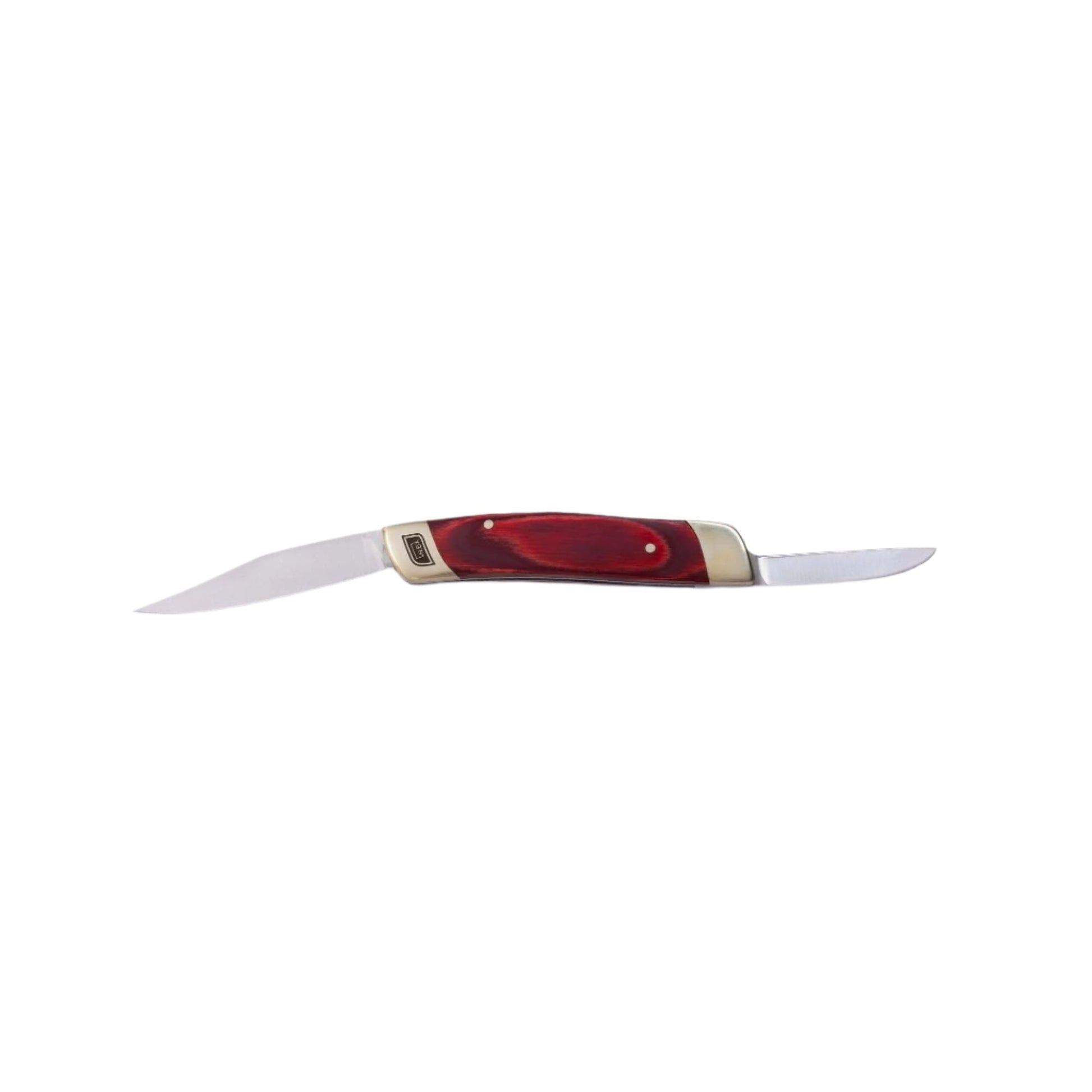 Double Blade Folding Pocket Knife - Paranoid Ranch