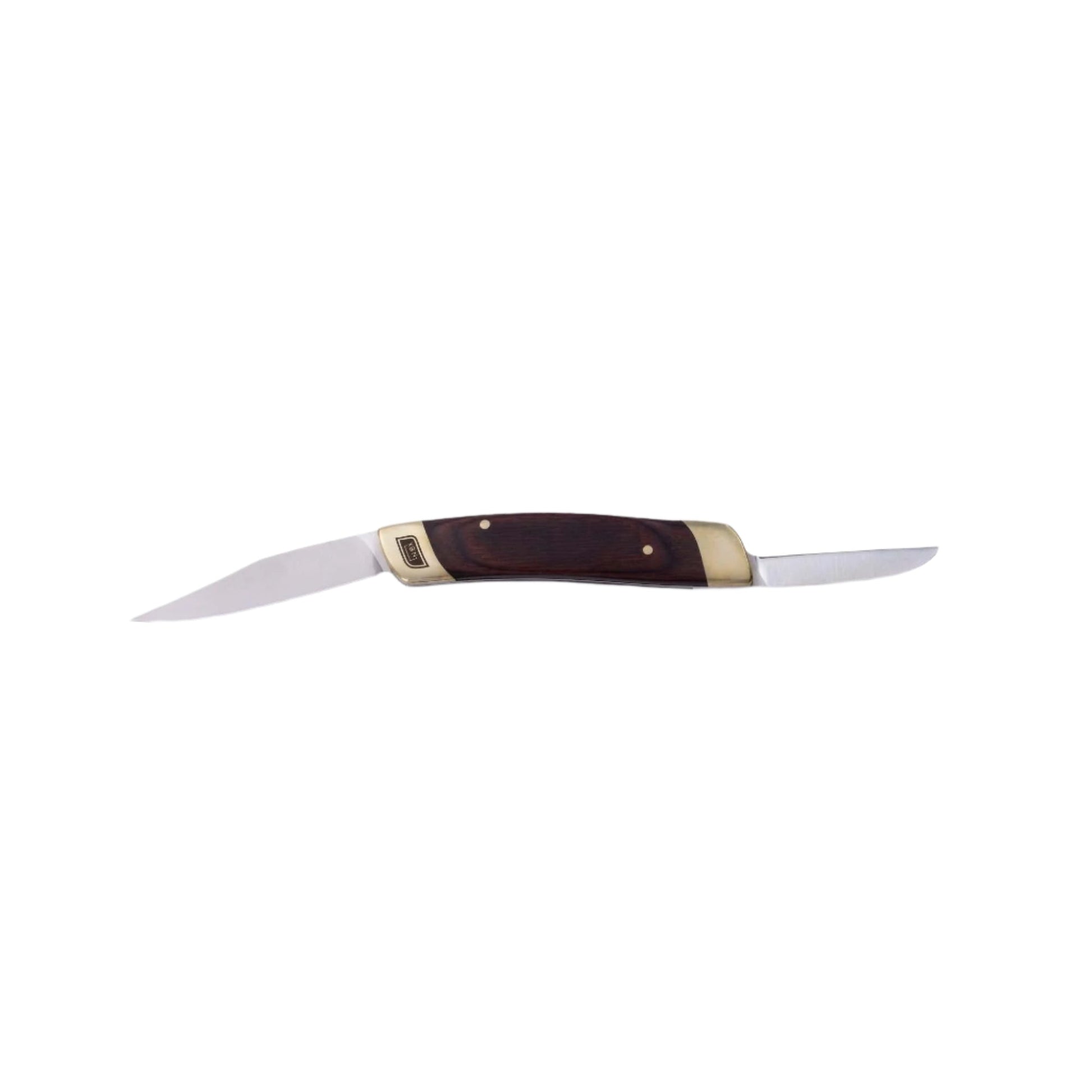 Double Blade Folding Pocket Knife - Paranoid Ranch