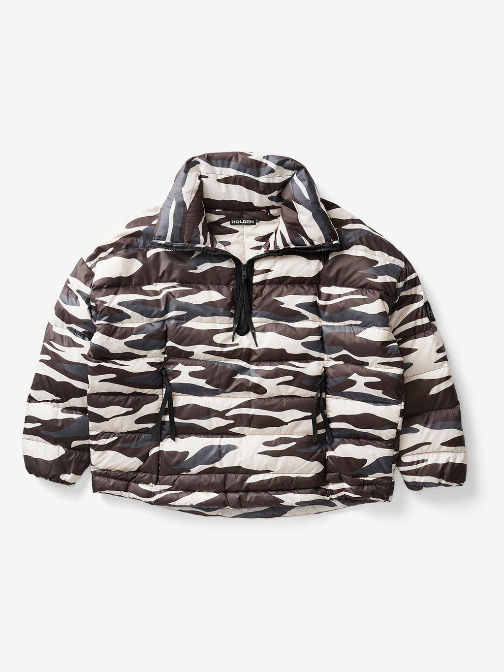 Down Half Zip - Zebra - Paranoid Ranch