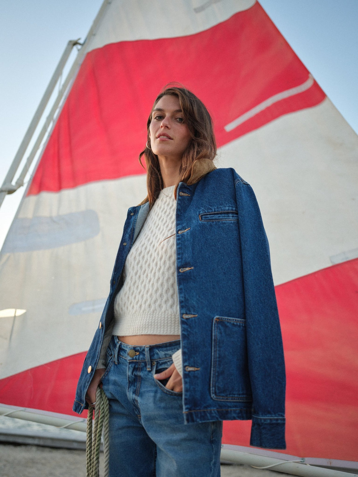 Drew Jacket in Japanese Denim - Paranoid Ranch