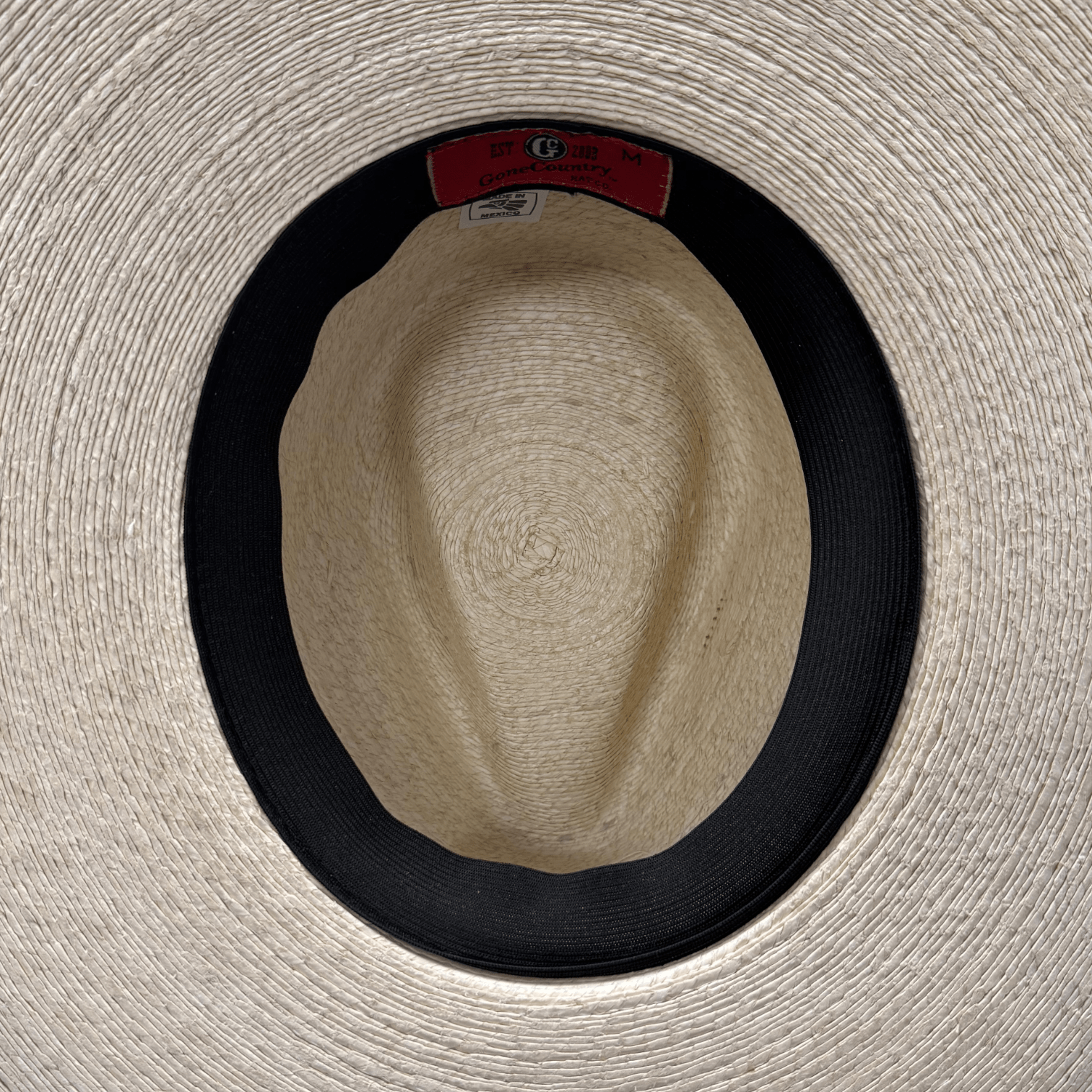 Drifter White Palm Straw Hat - Paranoid Ranch