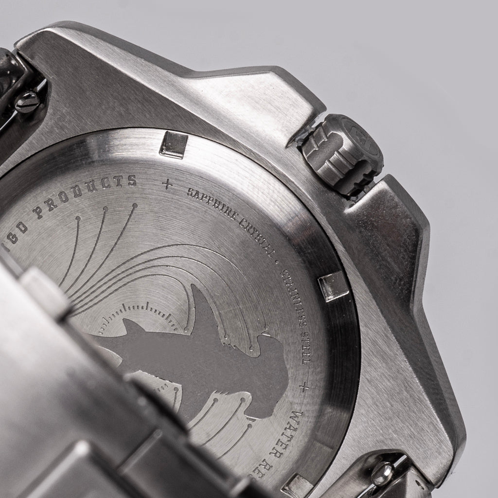 DV-02 - Automatic Dive Watch with Metal Bracelet - Paranoid Ranch