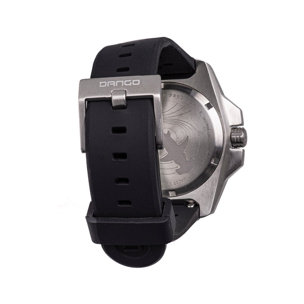 DV - 02 - Automatic Dive Watch With Silicone Sport Strap - Paranoid Ranch
