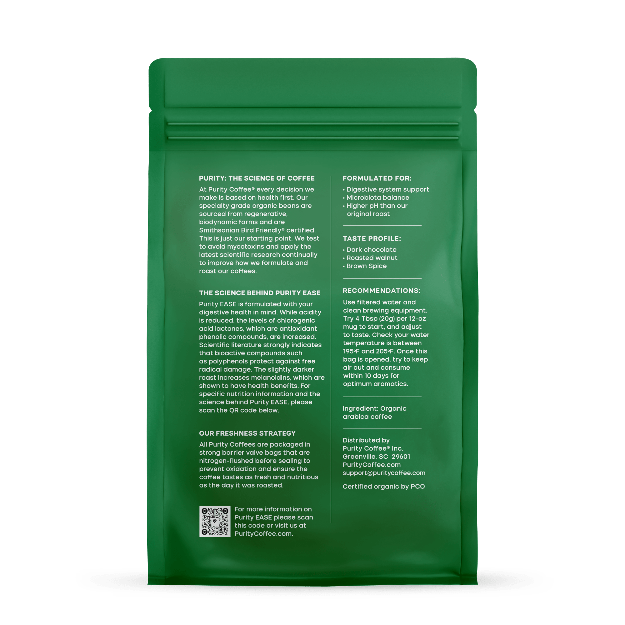 EASE: Dark Roast Ground Coffee - Paranoid Ranch