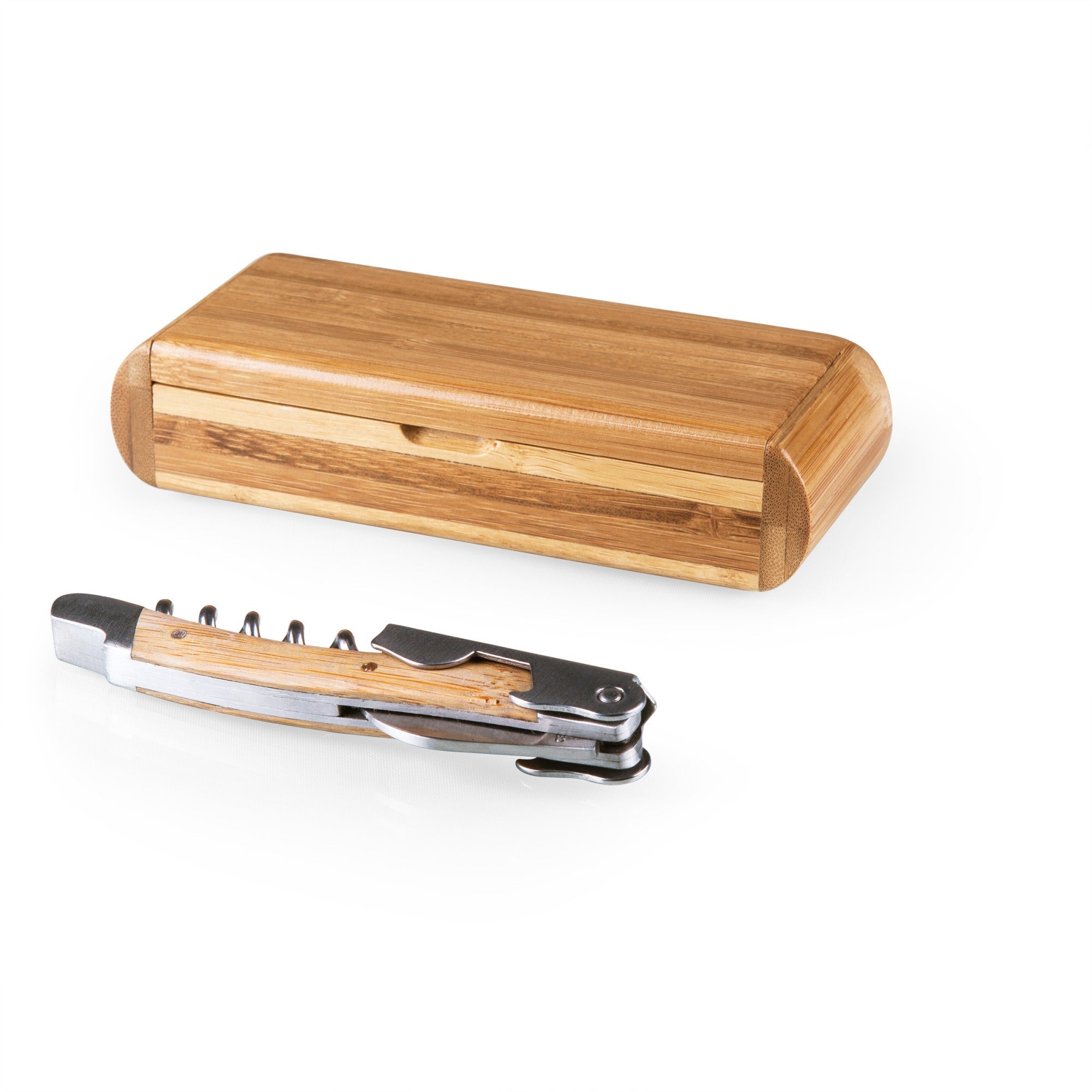 Elan Deluxe Corkscrew In Bamboo Box - Paranoid Ranch