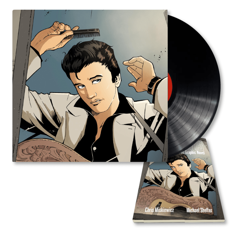Elvis Presley (1956 Self-Titled Album) Limited Edition Picture Disc Vinyl LP & Book - Paranoid Ranch
