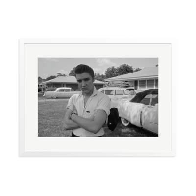 Elvis Presley with his Cadillacs - Paranoid Ranch