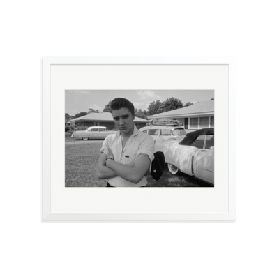 Elvis Presley with his Cadillacs - Paranoid Ranch