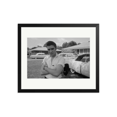 Elvis Presley with his Cadillacs - Paranoid Ranch