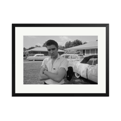 Elvis Presley with his Cadillacs - Paranoid Ranch